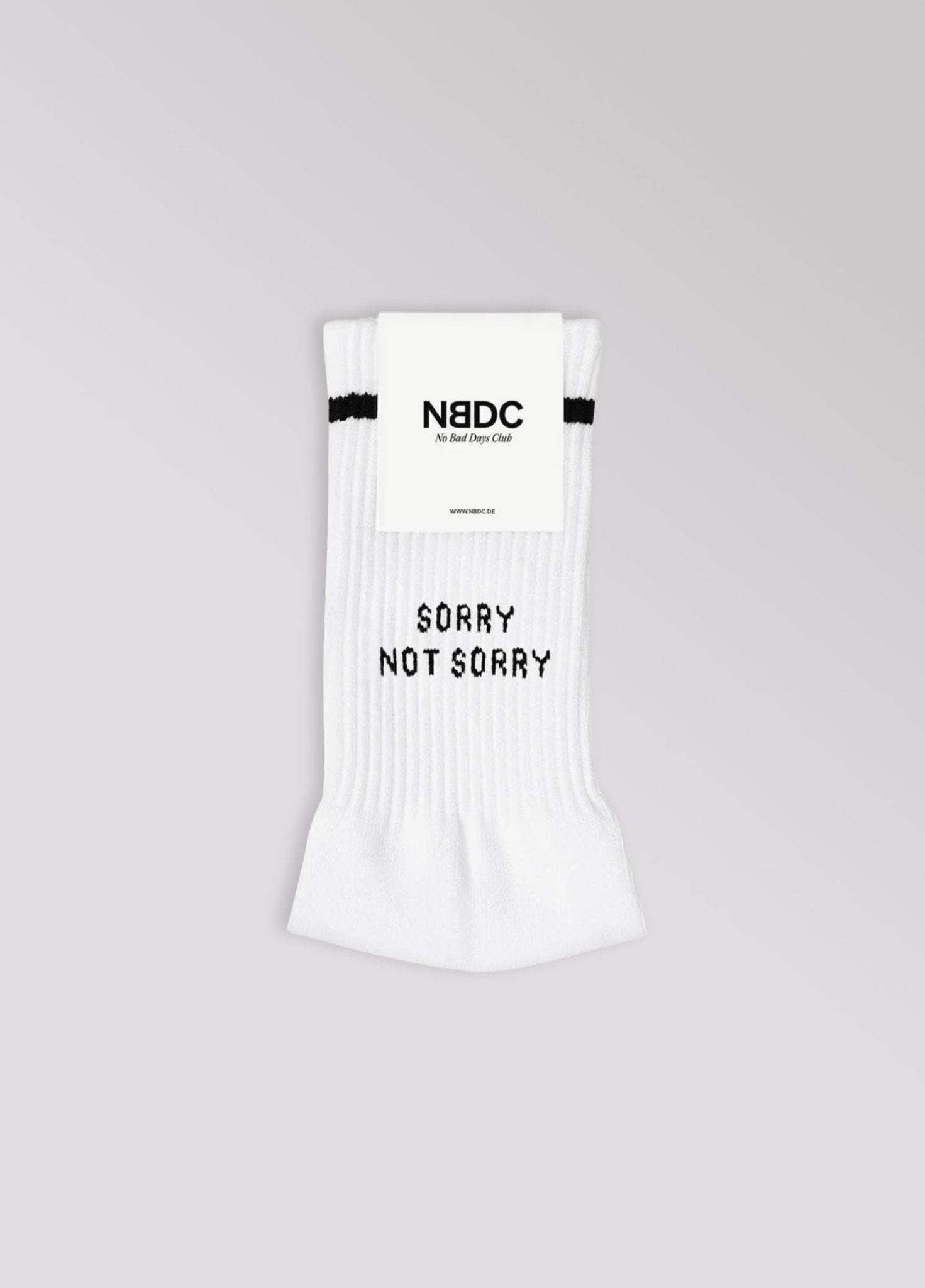 SORRY NOT SORRY Socken - NBDC